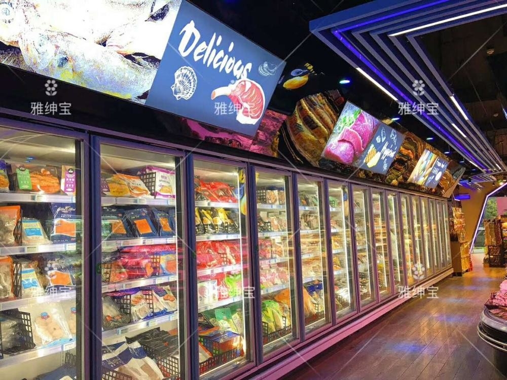 Multiscene Commercial Beverage Refrigerator SUS304/201 For Cold Drinks