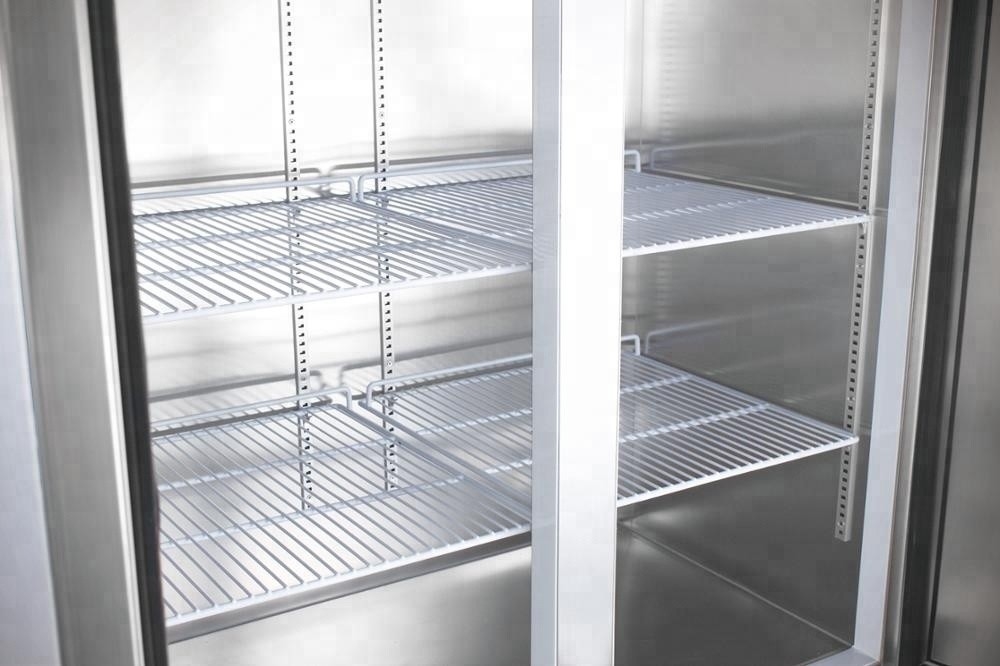 Removable 220V SS Fridge Freezer , Soundless 4 Door Refrigerator Freezer